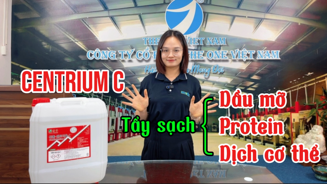 SUNPOL CENTRIUM C – CHẤT TĂNG KIỀM GIẶT LÀ CÔNG NGHIỆP HIỆU QUẢ CAO